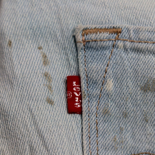 Levi's 421 W30 L31 Skinny Blue Denim Jeans