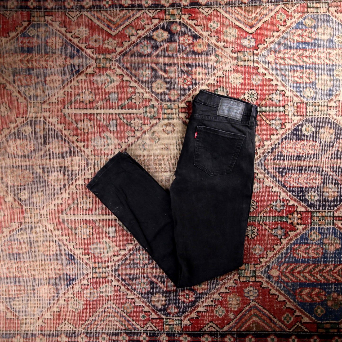 Levi's 511 W32 L32 Slim Fit Black Denim Jeans