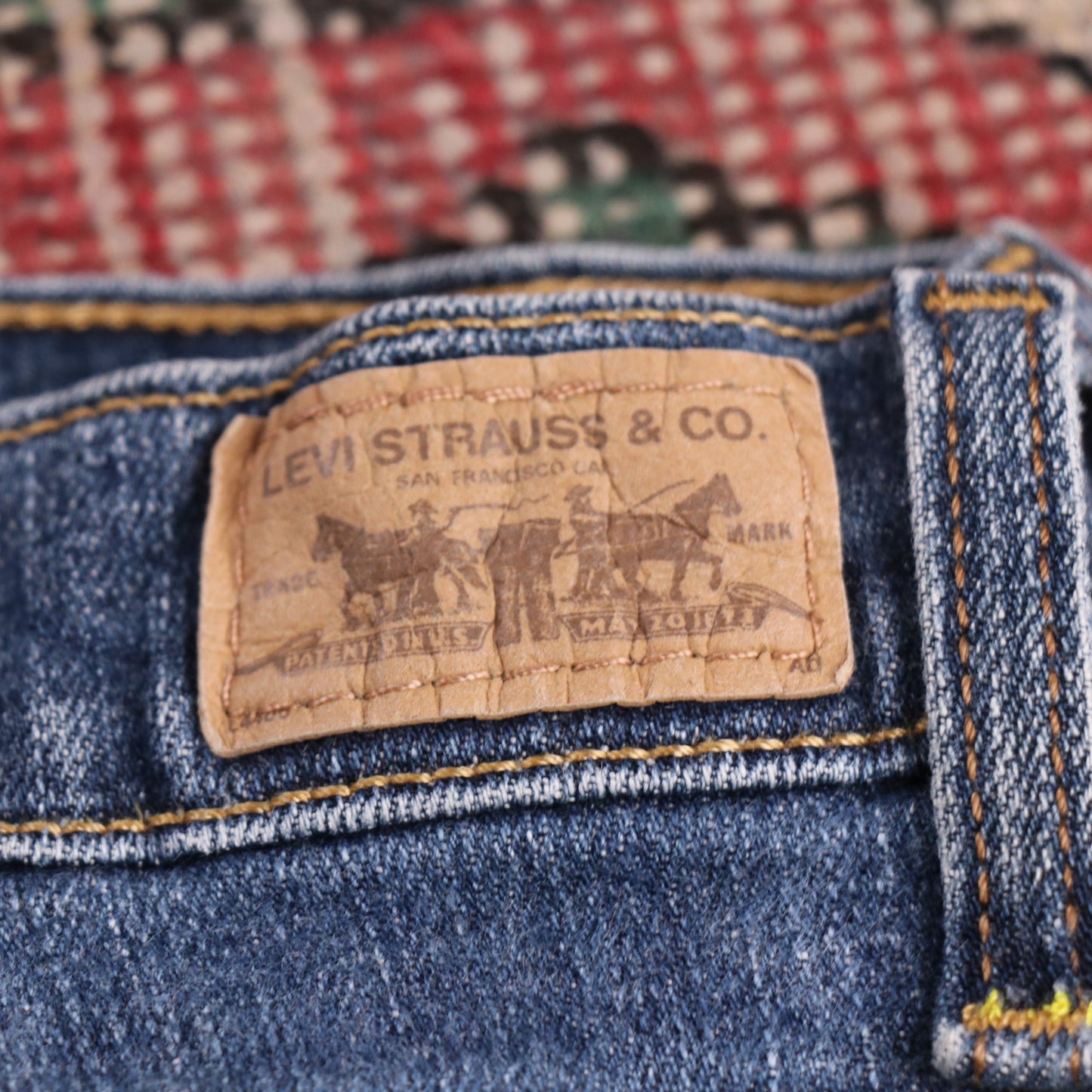 Levi's 515 W32 L31 Flared Blue Denim Jeans