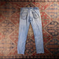 Levi's 721 Red Tab W30 L28 Slim Fit Blue Denim Jeans