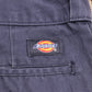 Dickies 874 W38 L30 Straight Leg Blue Cotton Blend Trousers
