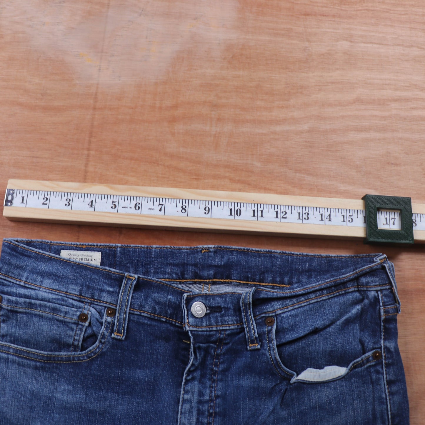 Levi's Red Tab W34 L28 Slim Blue Denim Jeans