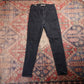 Levi's 721 W26 L27 Skinny Black Denim Jeans