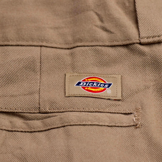 Dickies 874 W36 L24 Straight Leg Beige Cotton Blend Trousers