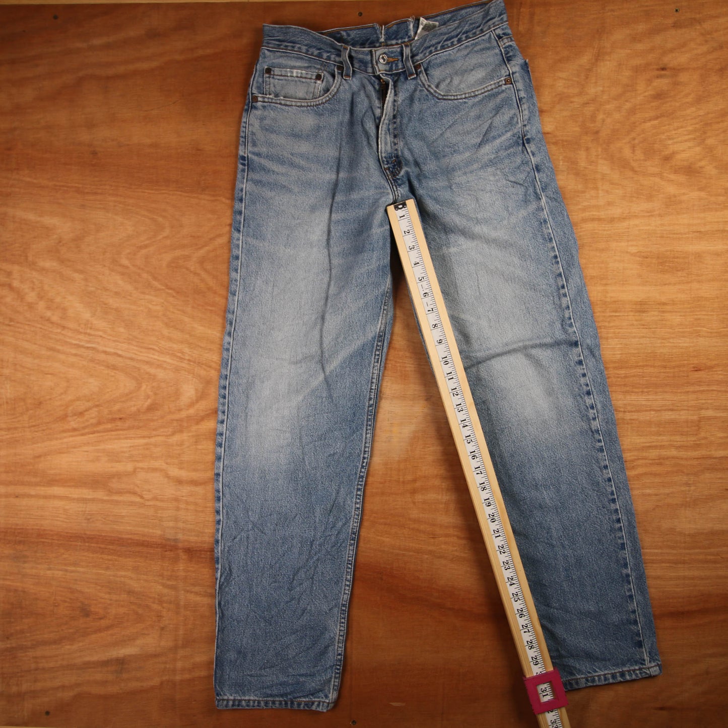 Levi's 501 Red Tab W32 L31 Original Fit Blue Denim Jeans