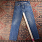 Levi's 751 Red Tab W32 L32 Straight Leg Blue Denim Jeans