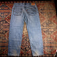 Levi's W40 L32 Tapered Leg Relaxed Fit Blue Denim Jeans