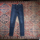 Levi's 721 W28 L29 Skinny Blue Denim Jeans