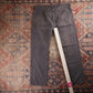 Levi's 505 White Tab W36 L29 Straight Leg Regular Fit Grey Denim Jeans