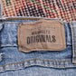 Wrangler W32 L32 Straight Leg Relaxed Fit Blue Denim Jeans