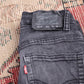 Levi's 511 W24 L24 Slim Fit Black Denim Jeans