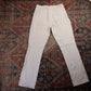 Levi's 505 W30 L30 Straight Leg Regular Fit White Denim Jeans