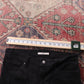 Levi's 510 Red Tab W32 L29 Skinny Classic Ripped Style Black Denim Jeans