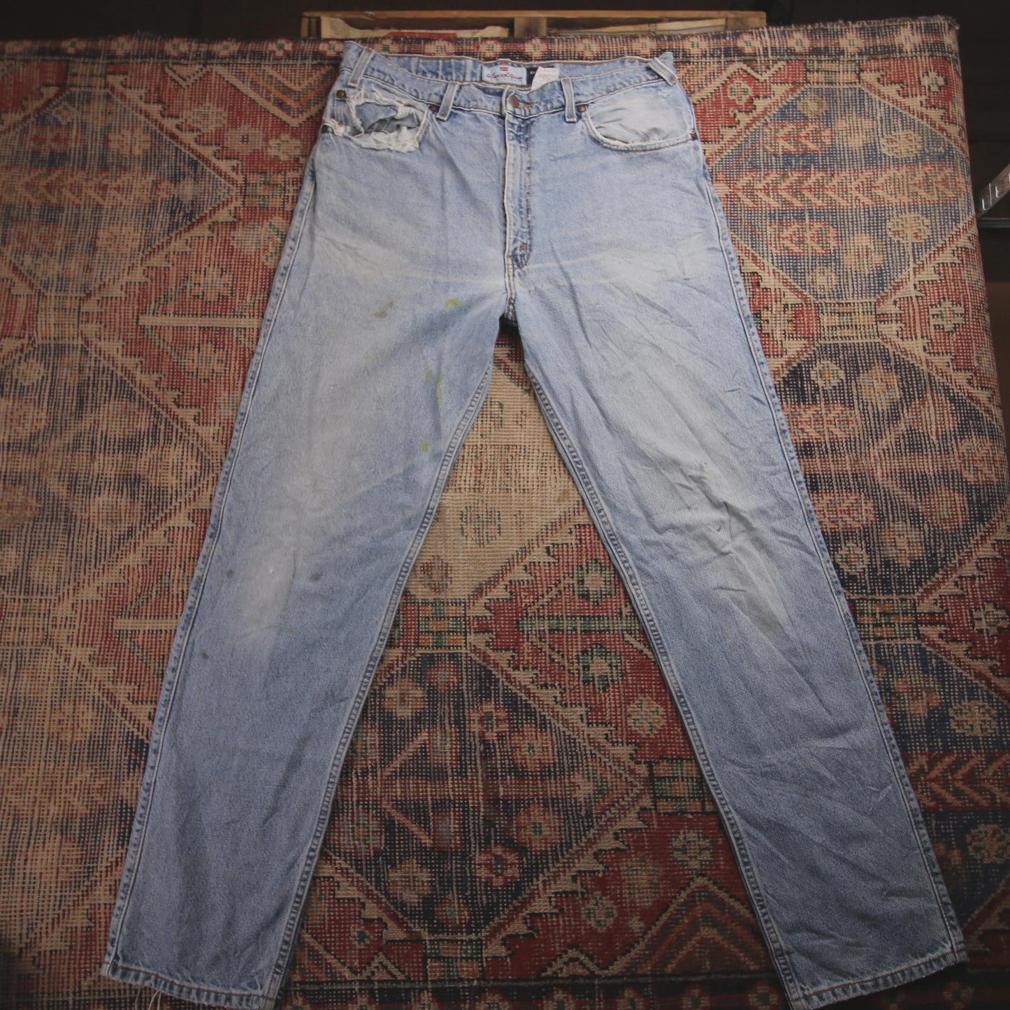 Levi's 540 W34 L33 Relaxed Fit Blue Denim Jeans
