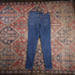Levi's 720 W26 L26 Classic Ripped Style Blue Denim Jeans