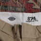 Dickies 874 W28 L29 Straight Leg Blue Cotton Blend Trousers