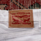 Levi's 721 Red Tab W28 L25 Straight Leg White Denim Jeans