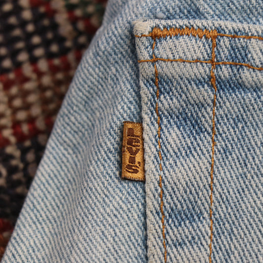 Levi's Orange Tab W30 L31 Tapered Leg Loose Fit Blue Denim Jeans