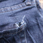 Levi's Signature W34 L28 Straight Leg Loose Fit Classic Ripped Style Blue Denim