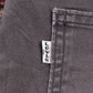 Levi's W34 L31 Straight Leg Black Denim Jeans