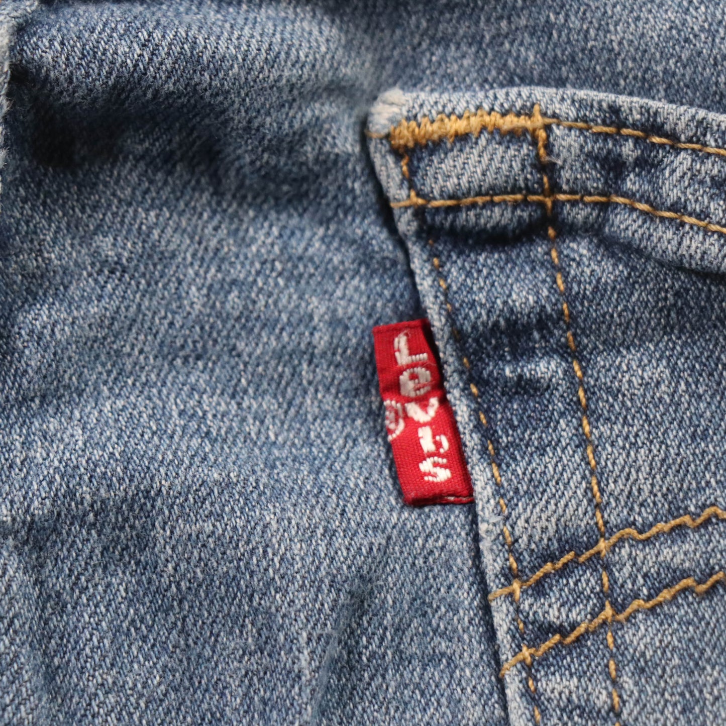 Levi's 723 Red Tab W28 L26 Boyfriend Classic Ripped Style Blue Denim Jeans
