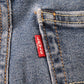 Levi's 519 Red Tab W28 L30 Slim Blue Denim Jeans