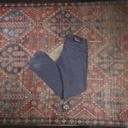 Levi's W28 L33 Straight Leg Blue Denim Jeans