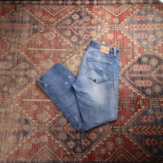 Levi's 501 W32 L30 Original Fit Blue Denim Jeans