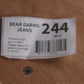 Lee W28 L30 Straight Leg Relaxed Fit Blue Denim Jeans