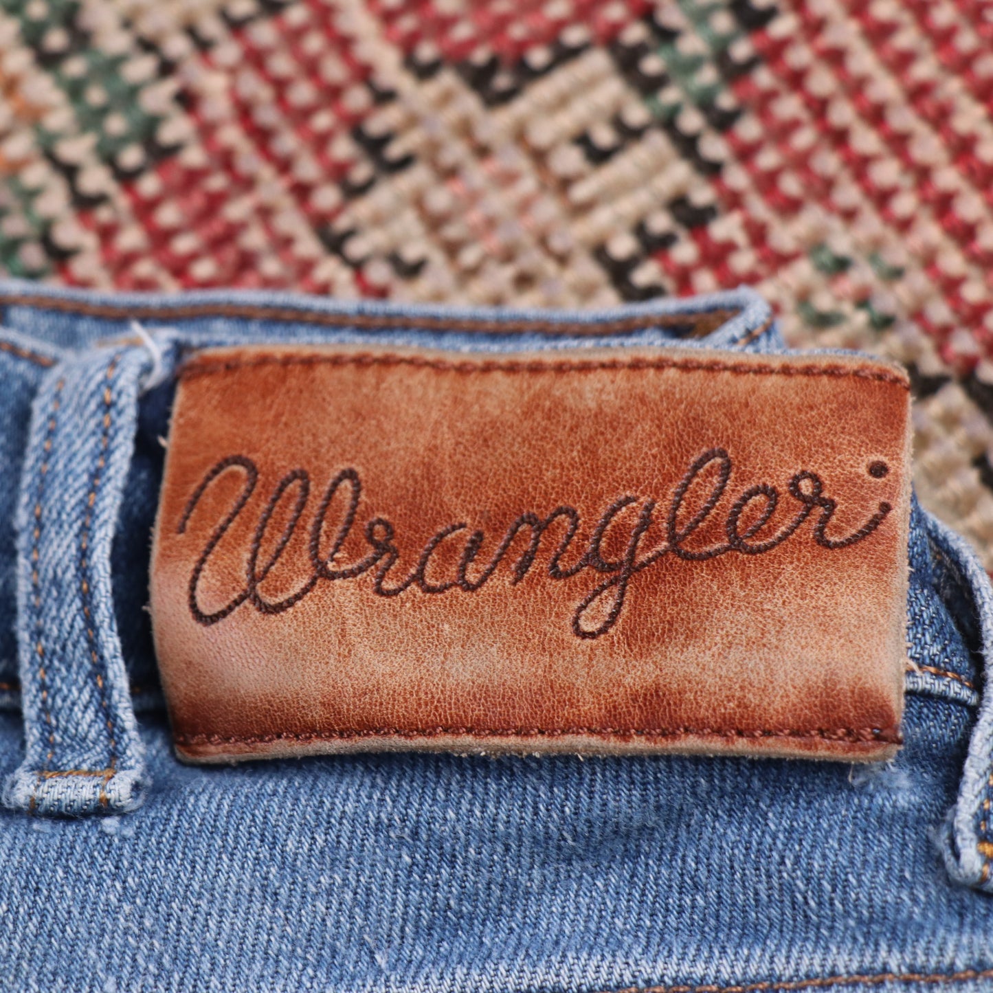 Wrangler W26 L30 Skinny Blue Denim Jeans