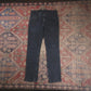 Levi's 511 W30 L28 Slim Fit Black Denim Jeans