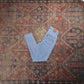 Levi's 721 W24 L25 Skinny Classic Ripped Style Blue Denim Jeans