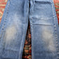 Levi's 529 Red Tab W26 L24 Bootcut Slim Fit Blue Denim Jeans
