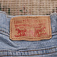 Levi's 314 W30 L28 Skinny Classic Ripped Style Blue Denim Jeans