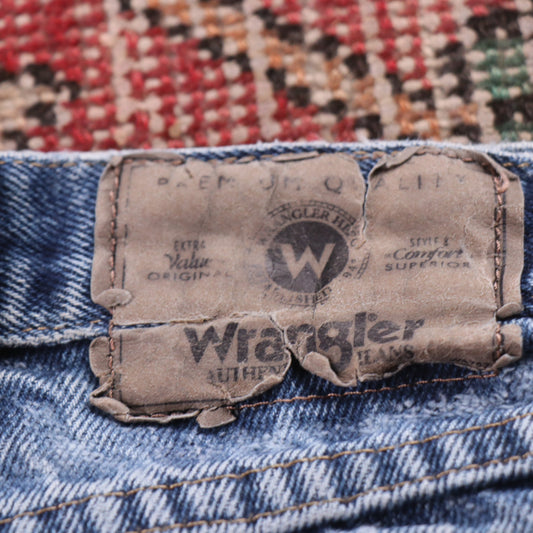 Wrangler W36 L31 Relaxed Blue Denim Jeans