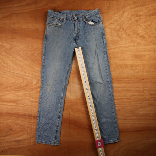 Levi's 511 Red Tab W30 L28 Slim Fit Blue Denim Jeans