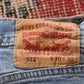 Levi's 512 Red Tab W30 L28 Tapered Leg Slim Fit Blue Denim Jeans