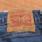 Levi's 514 Red Tab W34 L29 Straight Leg Blue Denim Jeans