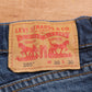 Levi's 505 Red Tab W30 L29 Straight Leg Regular Fit Blue Denim Jeans