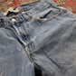 Levi's 559 Red Tab W34 L30 Straight Leg Relaxed Fit Classic Ripped Style Blue De