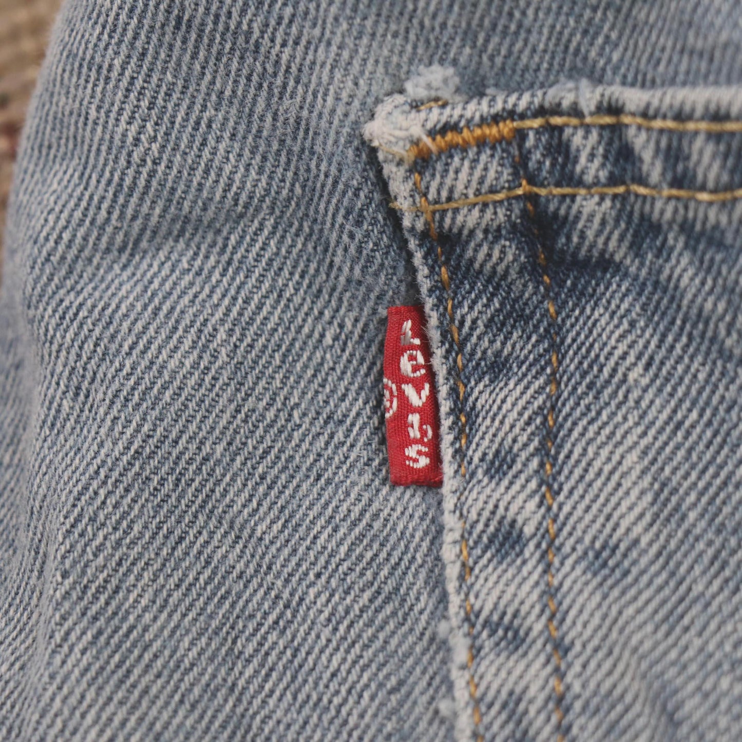 Levi's 505 W38 L30 Straight Leg Regular Fit Blue Denim Jeans