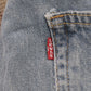 Levi's 505 W38 L30 Straight Leg Regular Fit Blue Denim Jeans