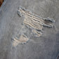 Levi's 550 W34 L26 Tapered Leg Relaxed Fit Distressed Style Blue Denim Jeans