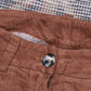 Unbranded W30 L27 Straight Leg Brown Corduroy Trousers