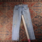 Levi's 505 W26 L27 Straight Leg Regular Fit Blue Denim Jeans
