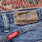 Wrangler W38 L32 Relaxed Blue Denim Jeans