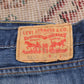 Levi's 514 W34 L32 Straight Leg Blue Denim Jeans