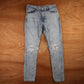 Levi's 512 Red Tab W32 L31 Tapered Leg Slim Fit Blue Denim Jeans