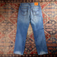 Levi's 552 Red Tab W32 L32 Straight Leg Jeans Blue Denim Jeans