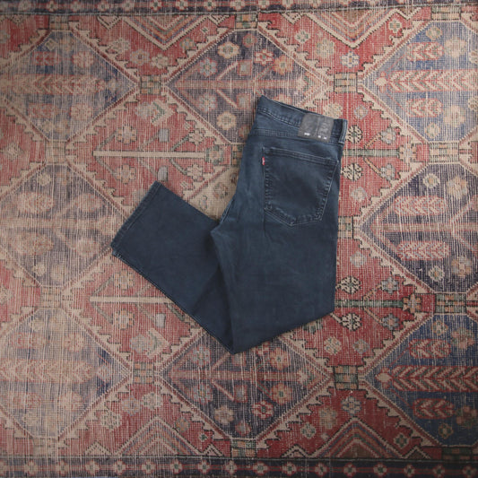 Levi's 505 Red Tab W32 L29 Straight Leg Regular Fit Blue Denim Jeans